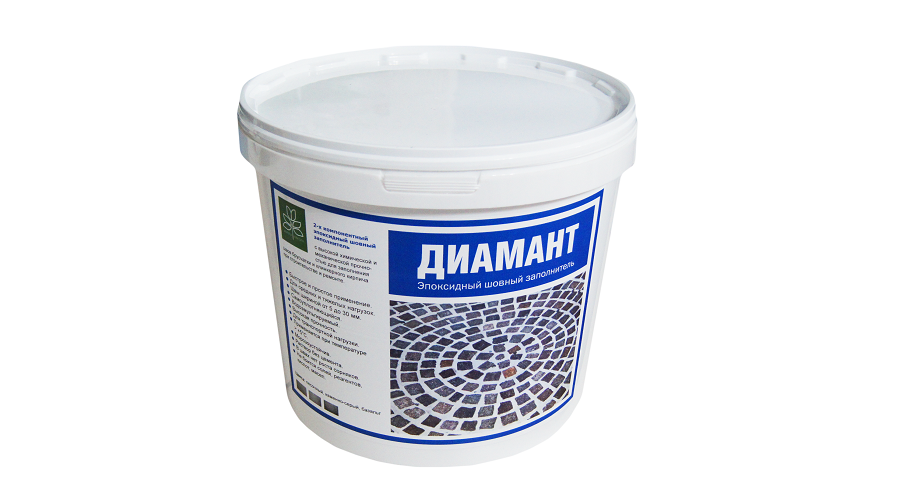 Каменно-серый-для брусчатки эпоксидная 15 кг