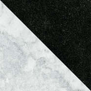 Flag Black White 18.6x18.6 (186x186)