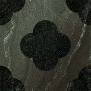 Pin Green  Black 18.6x18.6 (186x186)