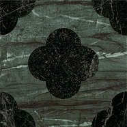 Pin Green  Black 18.6x18.6 (186x186)