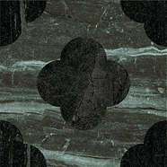 Pin Green  Black 18.6x18.6 (186x186)