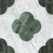 Pin White Green 18.6x18.6 (186x186)