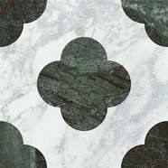 Pin White Green 18.6x18.6 (186x186)
