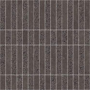 41Зеро42 Nok Mosaic Rug Ebony 30x30