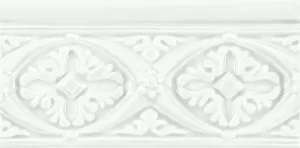 Адекс Modernista Relieve Bizantino C/C Blanco 15x7.5