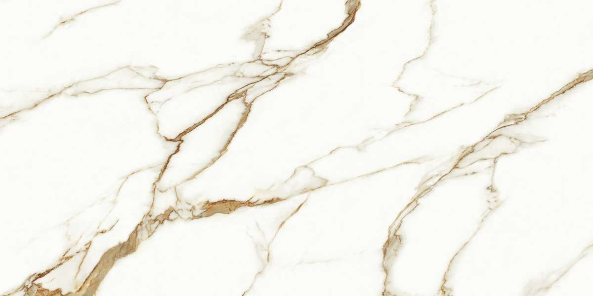 Bianco Carrara Oro Llamarada Rectificado 9мм (1200x600)