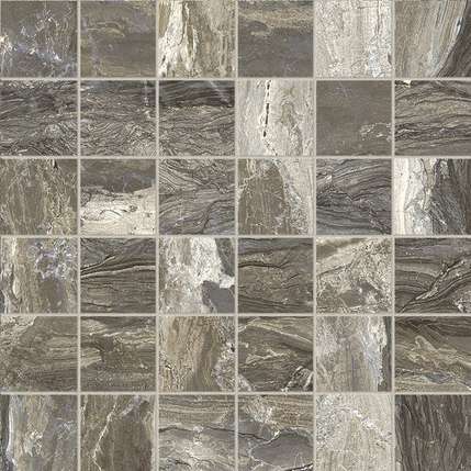 Аскот Gemstone Mosaico Taupe Rett 3x3