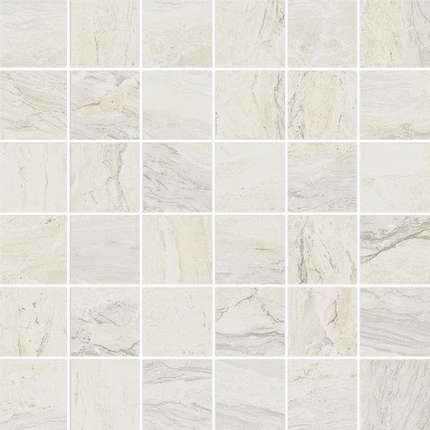 Аскот Gemstone Mosaico White Rett 4.95x4.95