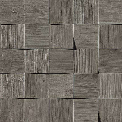 Атлас Конкорд (Италия) Axi Grey Timber Mosaico 3D