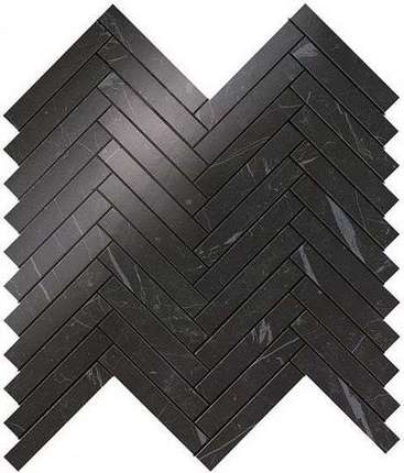 Атлас Конкорд (Италия) Marvel Stone Nero Marquina Herringbone Wall