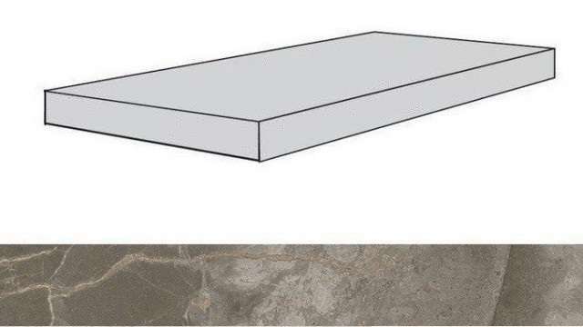 Атлас Конкорд Allure Grey Beauty Scalino Angolare Sx 33x60