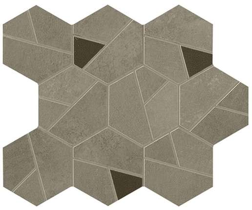 Атлас Конкорд (Италия) Boost Pro Taupe mosaico hex coffee 30