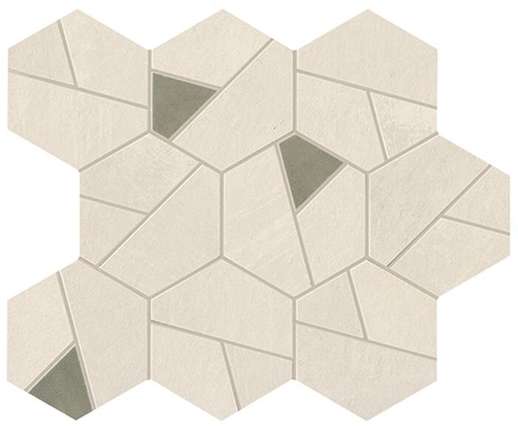 Атлас Конкорд (Италия) Boost Pro Ivory mosaico hex olive 30