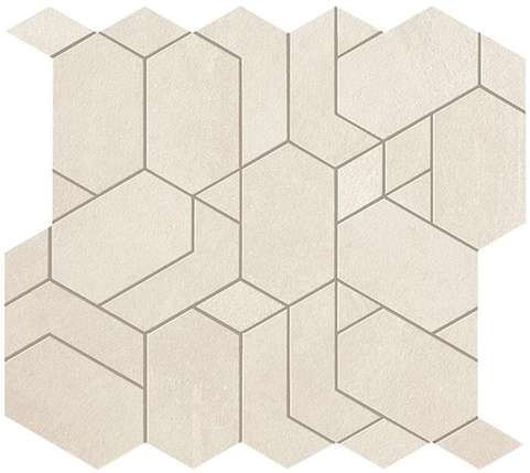 Атлас Конкорд (Италия) Boost Pro Ivory mosaico shapes 33.5x31