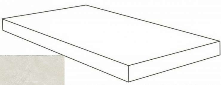 Атлас Конкорд Rinascente Resin White Scalino Angolare Dx 33x120