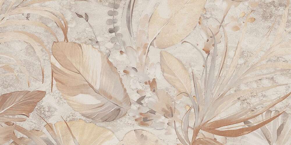 Pav. Decorado Lily Soft Ivory 60x120 (1200x600)