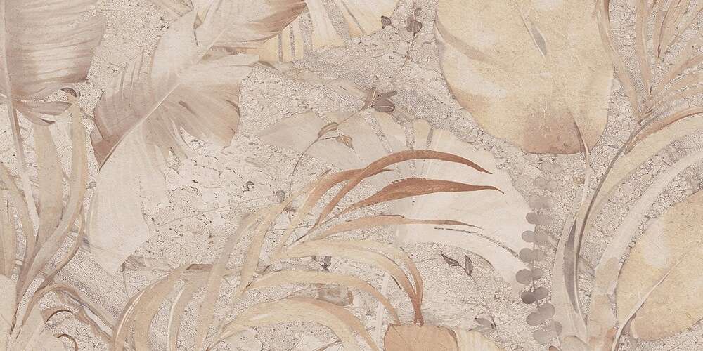 Pav. Decorado Lily Soft Ivory 60x120 (1200x600)