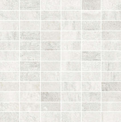 Бреннеро Concrete Mosaico Rettangoli Unito White