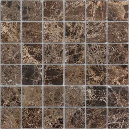 Карамелле Мозаика Pietrine Emperador Dark MAT 48x48x7