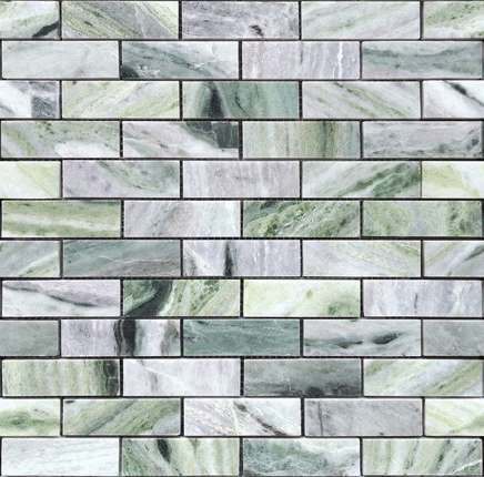 Карамелле Мозаика Pietrine Onice Verde oliva POL 23x73x7