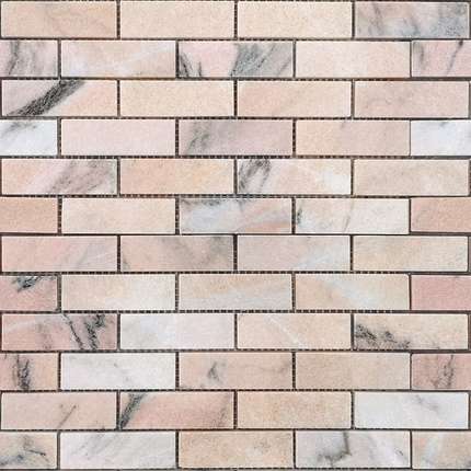 Карамелле Мозаика Pietrine Rosa Salmone POL 23x73x7