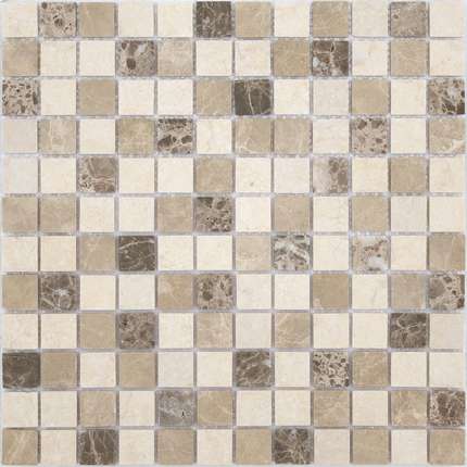 Карамелле Мозаика Pietrine Pietra Mix 1 MAT 23x23x4