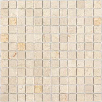 Карамелле Мозаика Pietrine Botticino MAT 23x23x4 (ПУ)