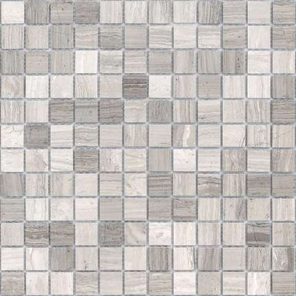 Карамелле Мозаика Pietrine Travertino Silver POL 23x23x4