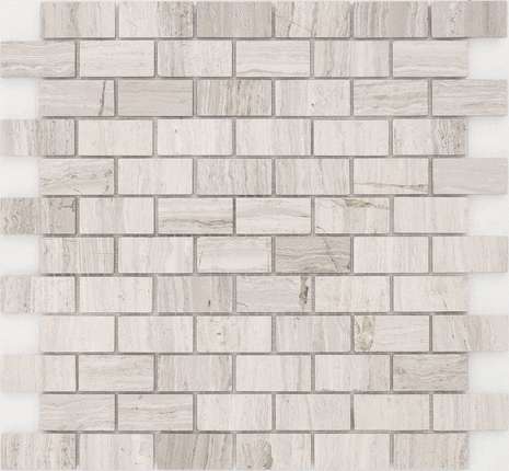 Карамелле Мозаика Pietrine Travertino Silver POL 23x48x4