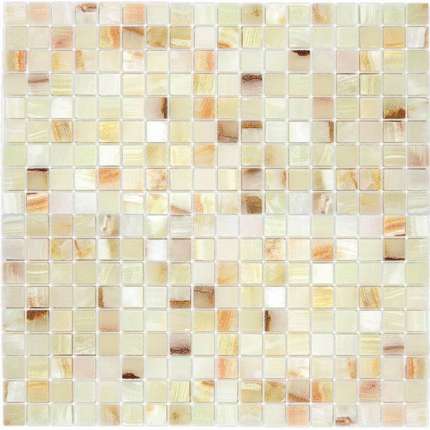 Карамелле Мозаика Pietrine Onice Jade Bianco POL 15x15x7