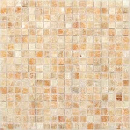 Карамелле Мозаика Pietrine Onice beige POL 15x15x8