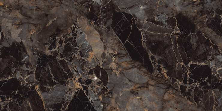 Касати Керамика Mix Rock 2005 Dark Gold 60x120 (Carving Polished Gold)