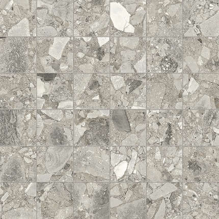 Колизеумгрес Brera Grey Mosaico Натуральная