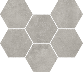 Grey Mosaico Hexagon (290x250)