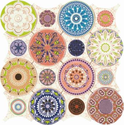 Дюне Ceramic Mosaics Mandala