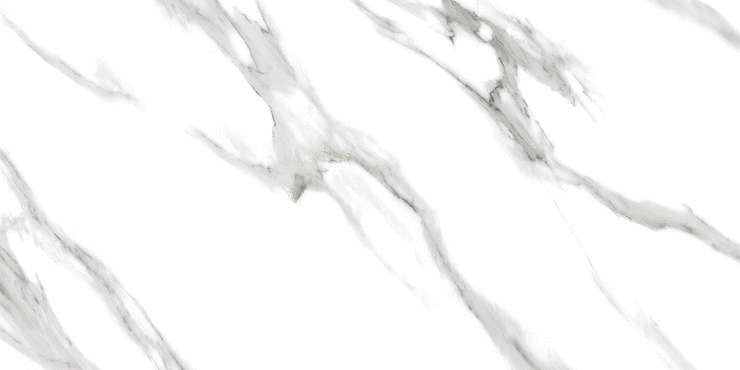 Эннфейс Marble Arabescato White Glossy