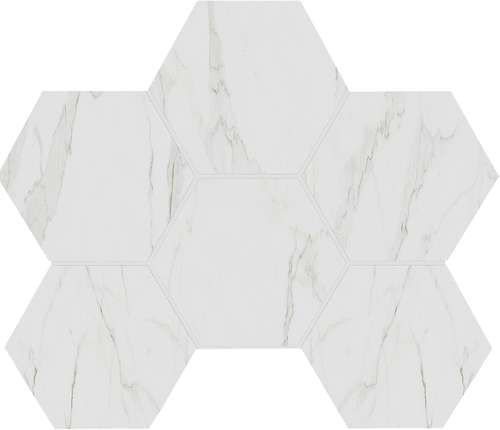 Эстима Alba AB01 White Hexagon Неполированный