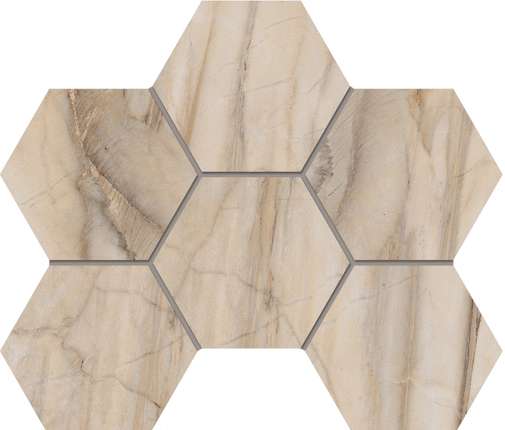 Эстима Bernini Pearl BR01 Hexagon 28.5x25 Полированная