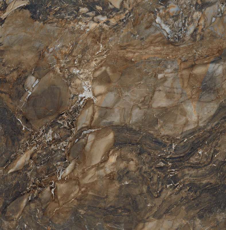 Dark Brown BR04 80x80 Неполированный Ректификат (800x800)