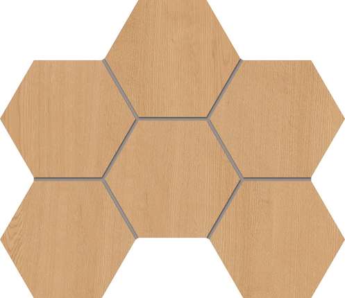 Эстима Classic Wood CW04 Honey Oak Hexagon Неполированный 28.5x25