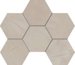 GF02 Light Beige Hexagon 25x28.5 Неполированная (285x250)