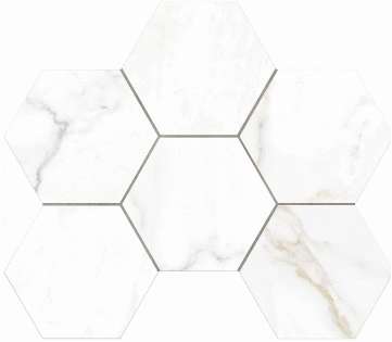 Эстима Ideal ID01 White Hexagon 28.5x25 Полированная