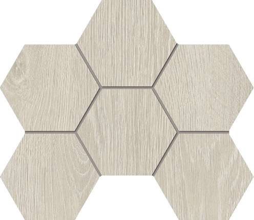 Эстима Kraft Wood KW00 Nordic Hexagon 25x28.5 Структурированная