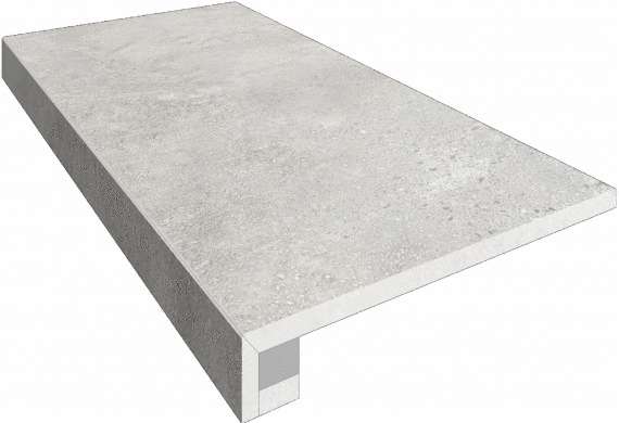 Эстима Traffic TF01 Grey 120x33 неполированная прямоугол. бортик+Подступенок 14.5x120