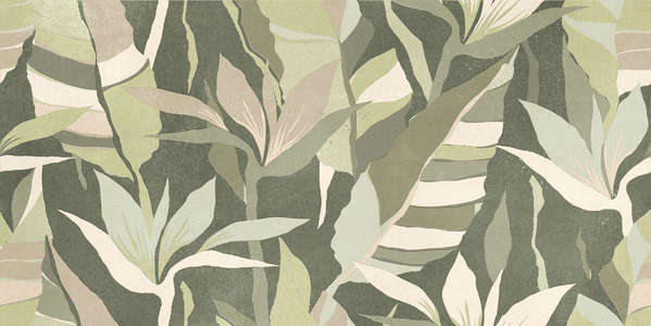 Зеленый Тропики 30x60 (600x300)