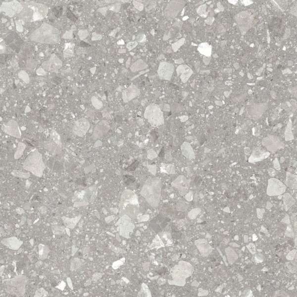 Terrazzo matt grey PG 01 (600x600)