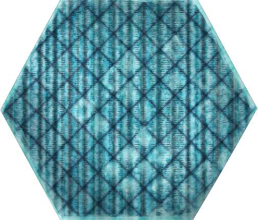 ИТТ Керамик Tribu Hexa Blue Matt Hexa