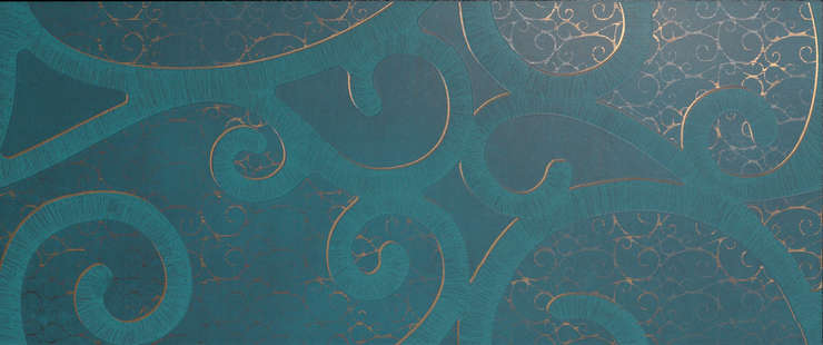 Импронта Creta D Wall Aqua Boucle Oro Dec