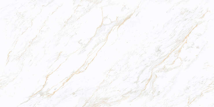 Инфинити керамик Beatrix White Glossy Golden Line 60x120 (Полированная с Карвинг- Эффектом)