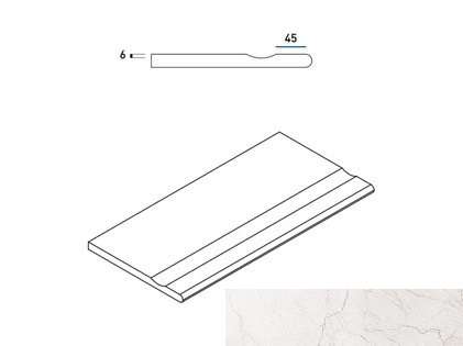 Италон Contempora X2 Пур Бортик 30x60 с Выемкой Закругленный Натуральный